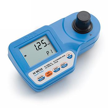 Đánh giá kỹ thuật máy đo Clo/CYA/PH Hanna HI96725