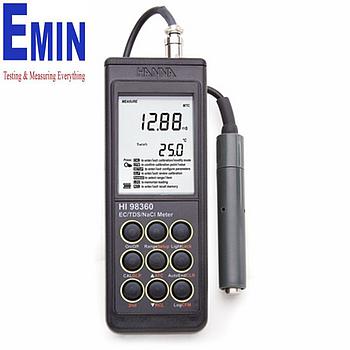 Đánh giá kỹ thuật máy đo EC/TDS/NaCl/°C Hanna HI98360
