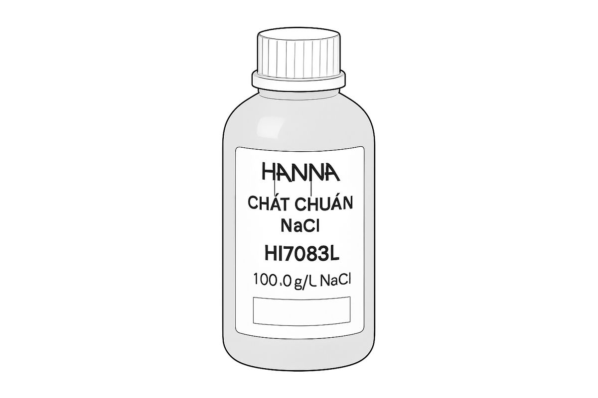 Đánh giá kỹ thuật sản phẩm Chất chuẩn NaCl HANNA HI7083L