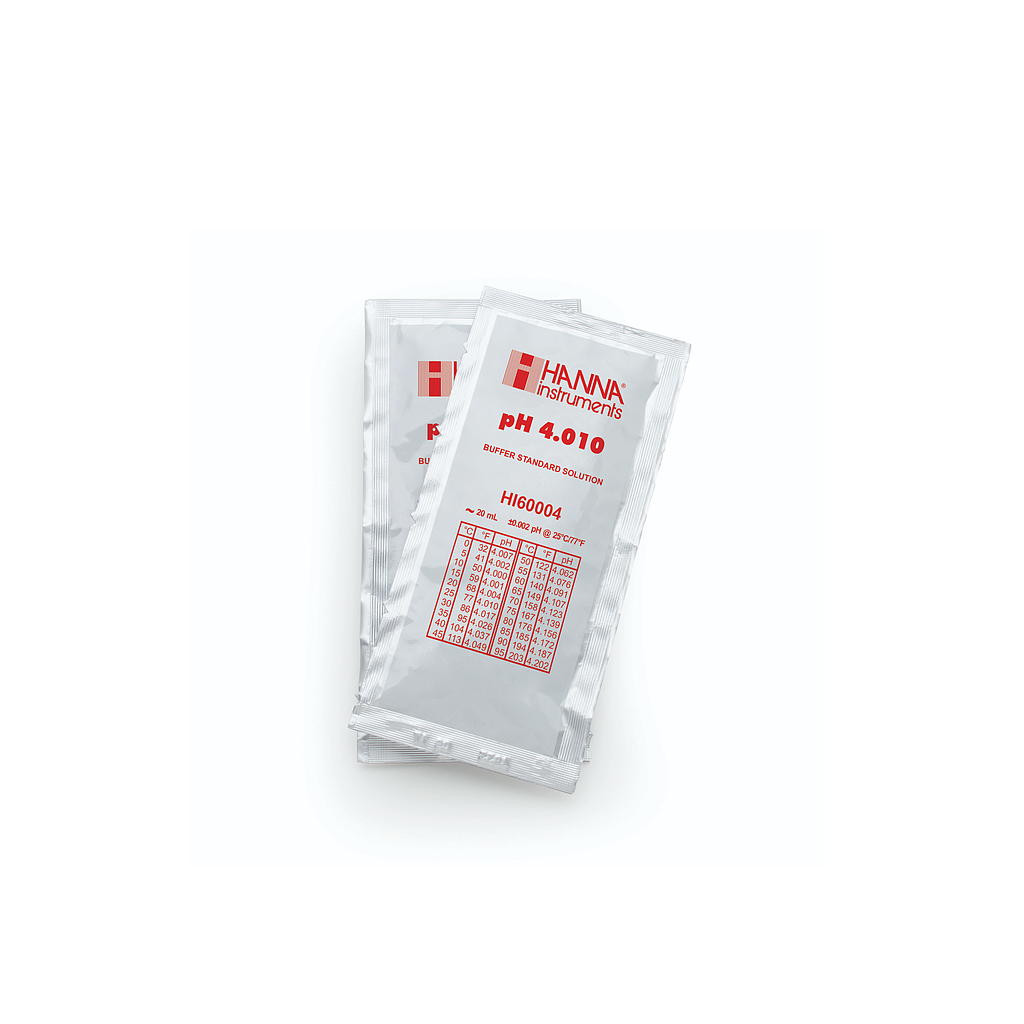 So sánh kỹ thuật: Dung dịch hiệu chuẩn pH HANNA HI60004-02 và Máy đo PH HALO2 Bluetooth HANNA HI9810362